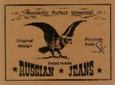 Label "Russian Jeans"